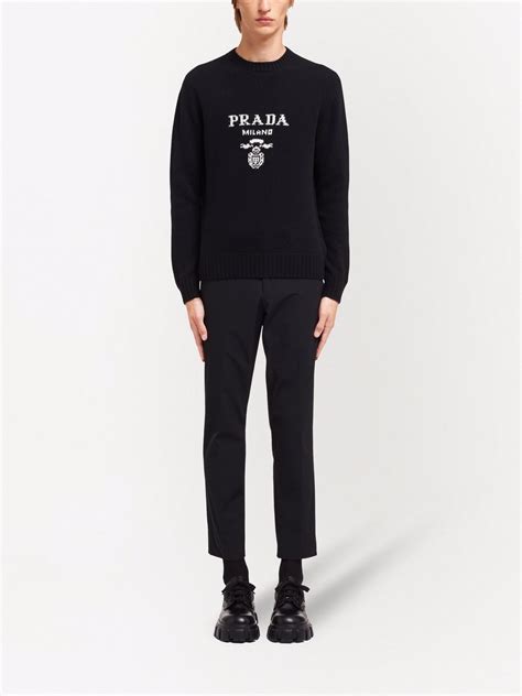 mens prada jumper|prada knitwear men's.